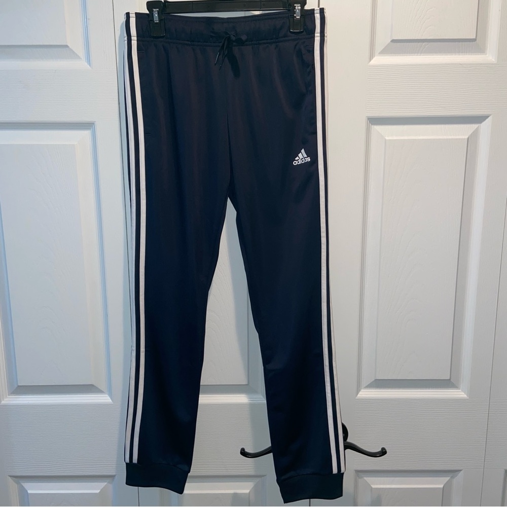 adidas Primegreen Essentials Warm-Up Slim Tapered 3-Stripes Track Pants